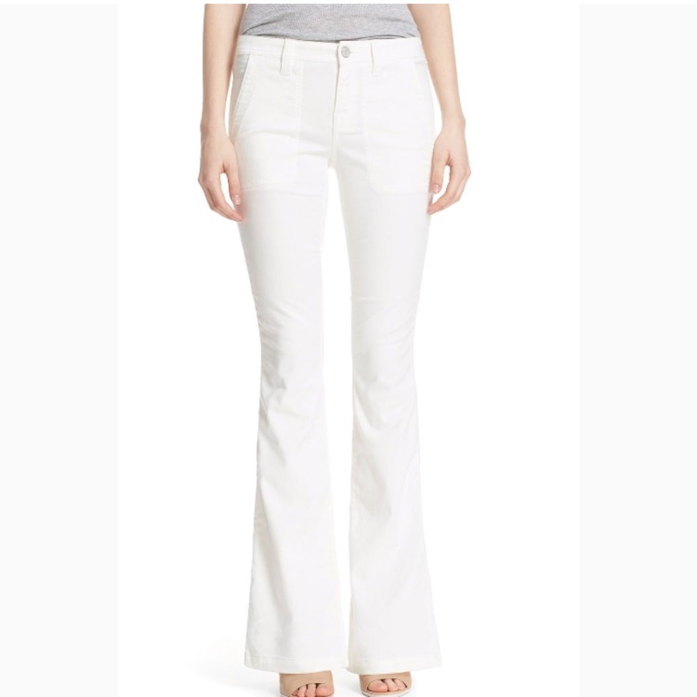 JOIE Jeans White Jane Flare